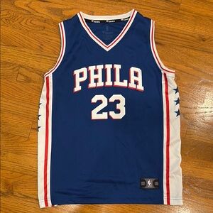 Blue PHILA Jimmy Butler Basketball Jersey